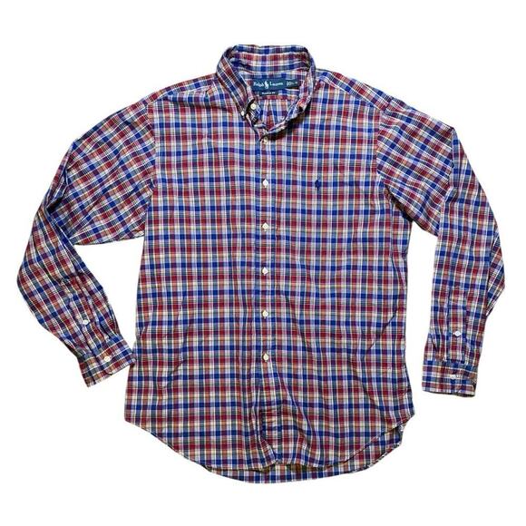 Vintage 90s Polo Ralph Lauren Classic Fit Button Down Shirt - L - Picture 1 of 3